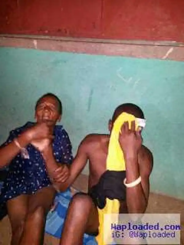 Photos: Old Woman Caught Having S*x With her Grandson In Kenya